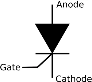 Thyristor Symbol