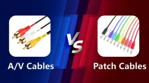 A/V Cables vs Patch Cables: Understanding the Differences and Applications